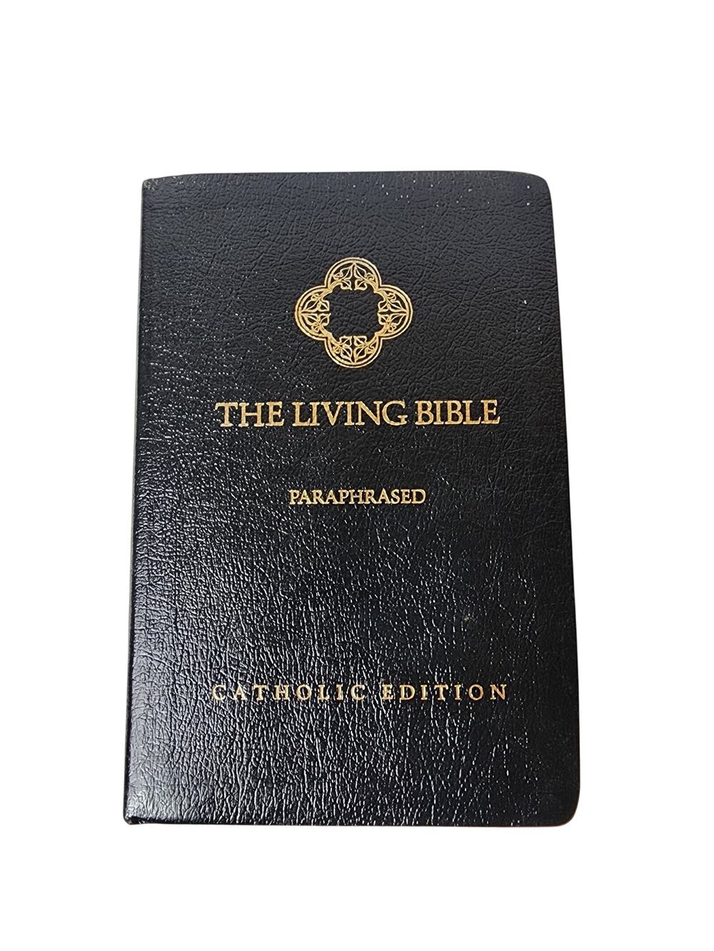 The Living Bible Paraphrased Catholic Edition Red Letter Concordance Tyndale VTG